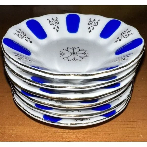 Ipex MCM Plates Butter Pats Tea Bag Rest Tiny Plates - Picture 2 of 12